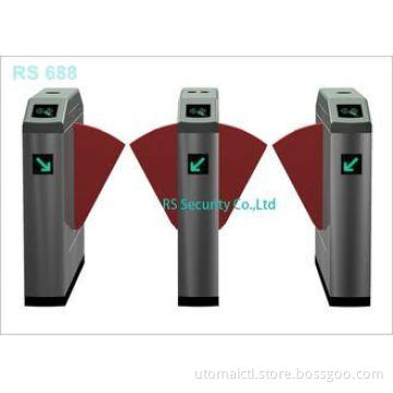 Subway Automatic Flap Barrier Turnstiles with high sensitiv